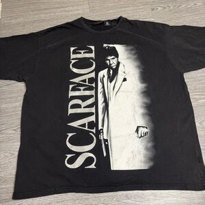 Vintage Scarface Tony Montana T Shirt Sz 3XL 2000s Y2K Movie Tee